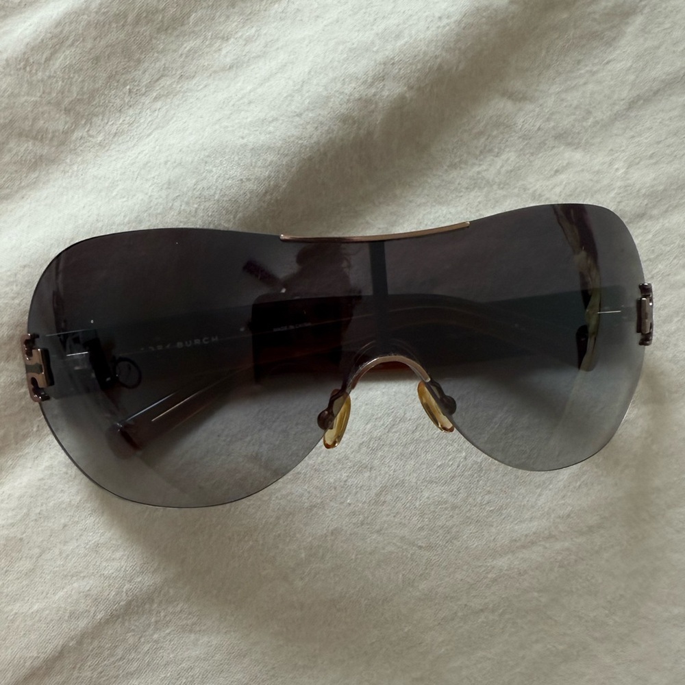 Tory Burch Black Oversized Sunglasses